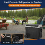 AceKool Dual-Zone Portable Car Refrigerator & Freezer - Image 3