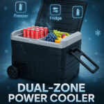 AceKool Dual-Zone Portable Car Refrigerator & Freezer – 45L 55L