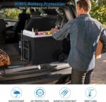 AceKool Dual-Zone Portable Car Refrigerator & Freezer – 45L 55L