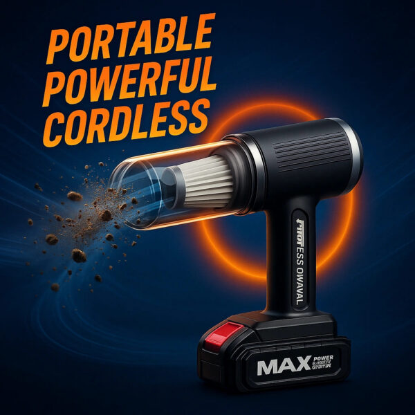 Cordless Car Vacuum Cleaner with 9000PA