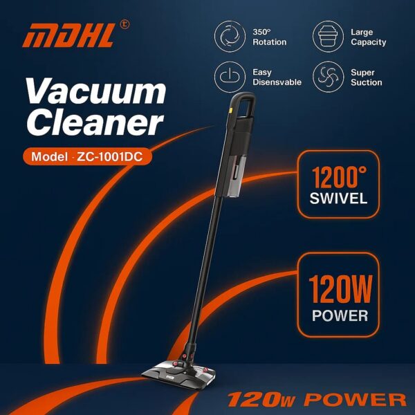 MDHL Cordless Vacuum Cleaner, for home and car