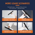 Mini Mop Multi-Purpose Squeegee for Bathroom Kitchen Desktop and Car