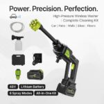 Portable High-Pressure Car Wash Gun