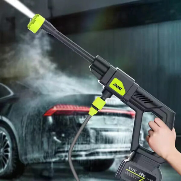 Portable High-Pressure Car Wash Gun