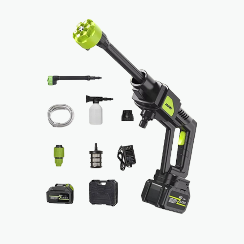 Portable High-Pressure Car Wash Gun