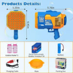 132-Hole Bubble Boom Gun