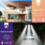 171-LED Solar Sensor Light