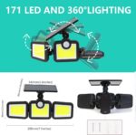 171-LED Solar Sensor Light