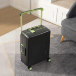 3-Piece Turquoise Trolley Luggage Set - Image 3