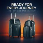 4-Piece Hard Shell Luggage Set