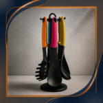 7-Piece Multicolor Nylon Cooking Utensil Set