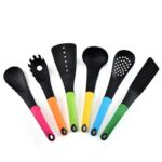 7-Piece Multicolor Nylon Cooking Utensil Set