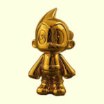 Astro Boy-Inspired Coin Bank Gold