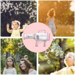 Bazooka Bubble Gun with Flash Lights