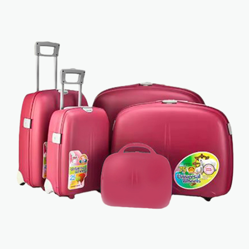 Bubule DL507 – 4-Piece PP Luggage Set