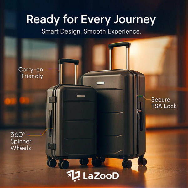 Bubule PP Hard Shell Luggage Set – 20 & 24