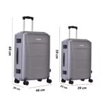 Bubule PP Hard Shell Luggage Set – 20 & 24