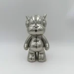 Creative Cute Little Dragon Money Bank Silver
