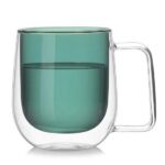 Double-Wall Glass Mug – 400ml
