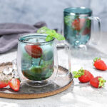Double-Wall Glass Mug – 400ml