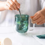 Double-Wall Glass Mug – 400ml