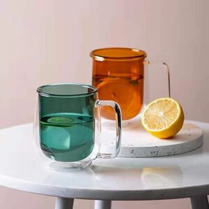 Double-Wall Glass Mug – 400ml
