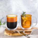 Double-Wall Glass Mug – 400ml