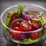 Double Wall Transparent Glass Bowl