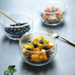 Double Wall Transparent Glass Bowl