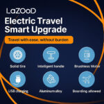 Electric Scooter Suitcase - Black