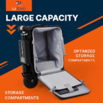 Electric Scooter Suitcase - Black
