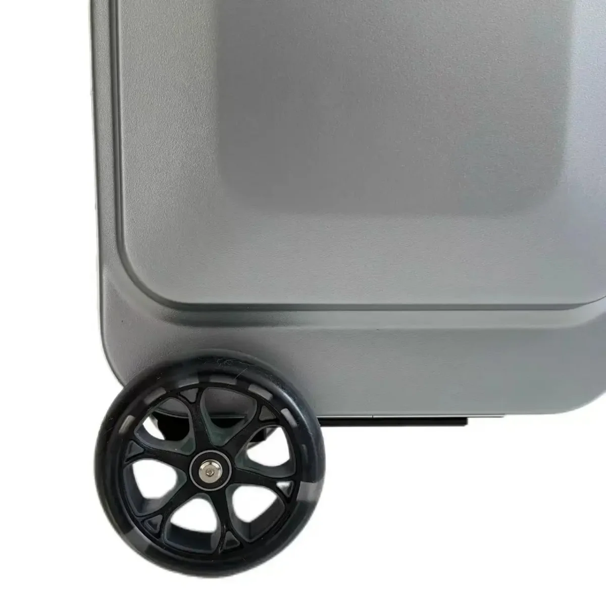 Electric Scooter Suitcase Silver