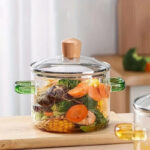 Heat-Resistant Glass Cooking Pot – 1.5L (50oz)