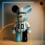 Large Geometric Bear Piggy Bank