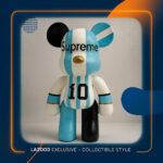 Large Geometric Bear Piggy Bank