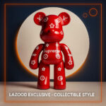 Large Geometric Bear Piggy Bank