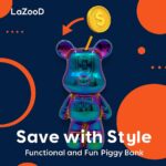 Luxury Bear-Shaped Coin Bank