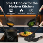 MAXBOSCH MB-333 6-Piece Nylon Cooking Utensils Set