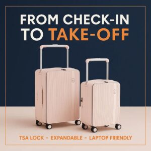 ML02 Zipperless Hard Shell Luggage