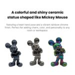 Mickey Mouse Chrome Multicolor Figurine