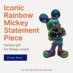 Mickey Mouse Chrome Multicolor Figurine