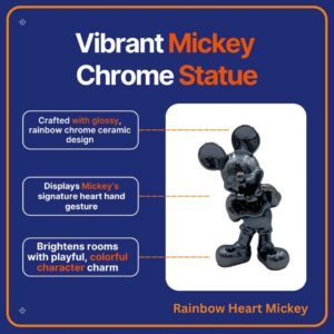 Mickey Mouse Chrome Multicolor Figurine