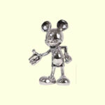 Mickey Mouse Statue Dark Silver