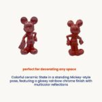 Mickey Mouse Statue – Multicolor Chrome Finish