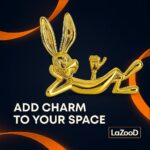 Modern Chrome Rabbit Figurine
