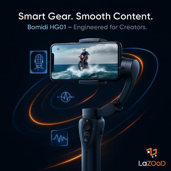 Staranb Gimbal Pro F12 – 3-in-1 Foldable Smartphone Stabilizer