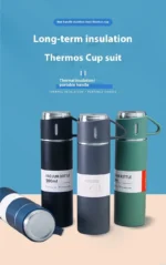 Corporate Stainless Steel Vacuum Flask Gift Set