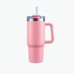 40oz Stainless Steel Tumbler with Handle