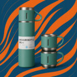 Corporate Stainless Steel Vacuum Flask Gift Set