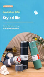 Corporate Stainless Steel Vacuum Flask Gift Set